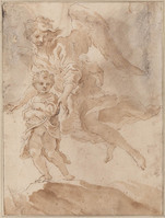 K IX 042
<br/>
Kind met beschermengel
<br/>
<em>Bernini, Giovanni Lorenzo (1598-1680)</em>